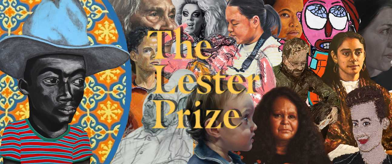 View artworks from the 40 finalists of the Lester Prize for portraiture