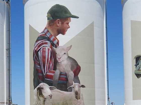 The Silo Trail: where to find WA’s giant silo art murals