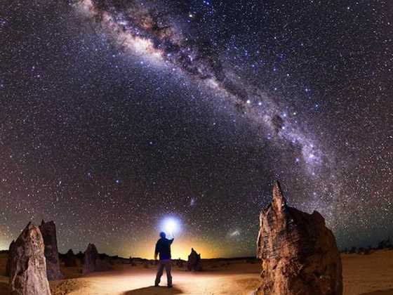 Stargazing tours in the Pinnacles Desert