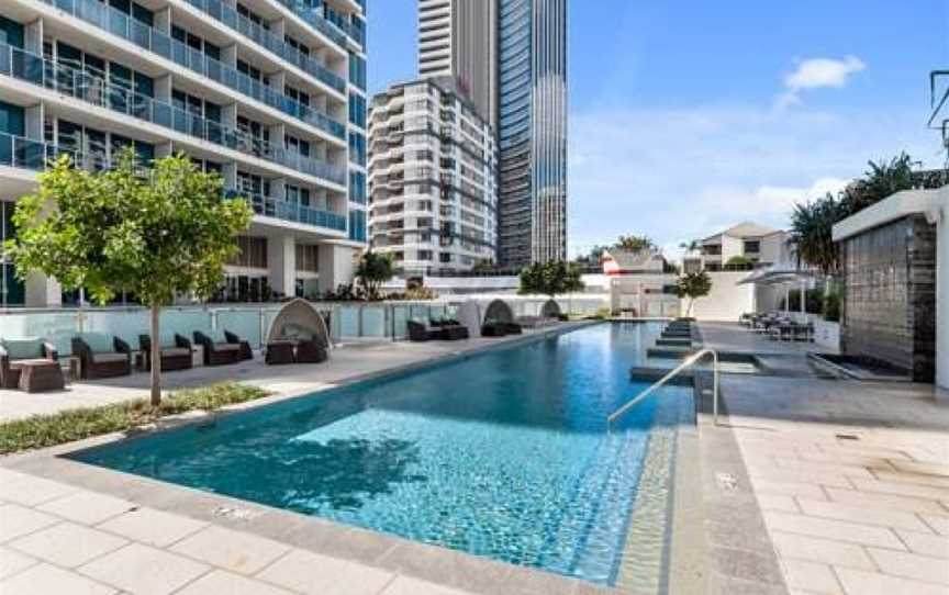 Two Bedroom Ocean Spa 43rd Floor Orchid Residences, Surfers Paradise, QLD