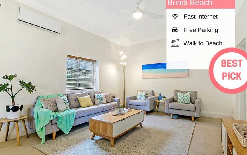 Cosy Family House In BONDI | Mins to Bondi Beach!!, North Bondi, NSW