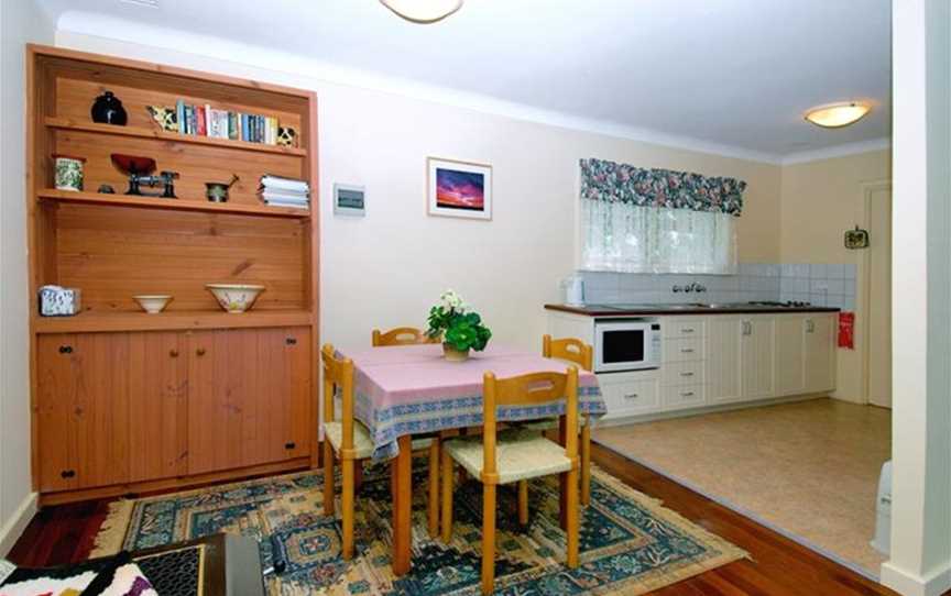 Dining and kitchen