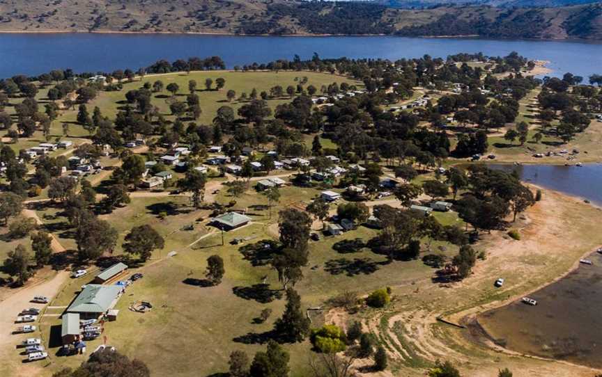 Aerial photo of Grabine Lakeside