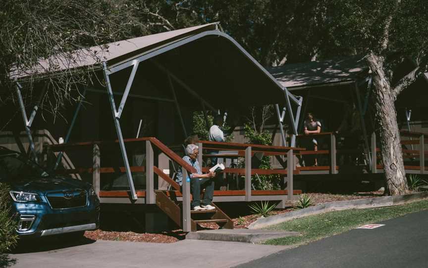 Glamping at Reflections Bonny Hills