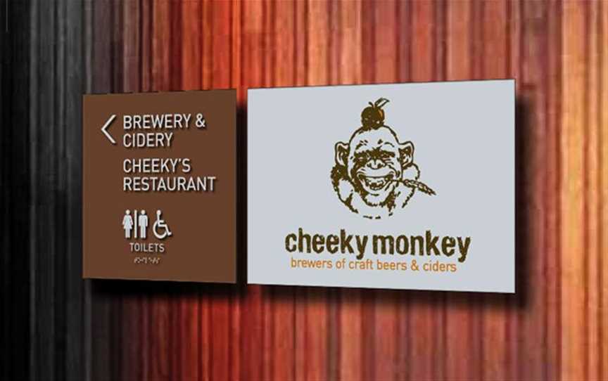 Signage Design - Cheeky Monkey Brewery / Killerby Cellar Store - Margaret River