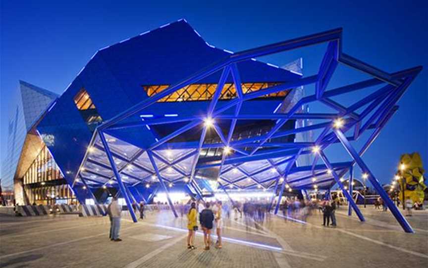 Perth Arena by Cameron Chisholm Nicol and ARM.