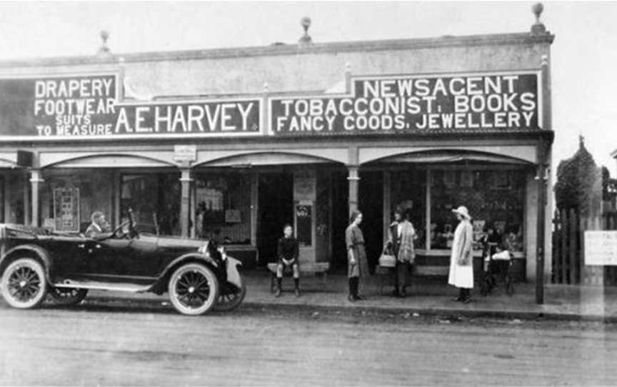 1933 Brookton WA Arthur Harvey store