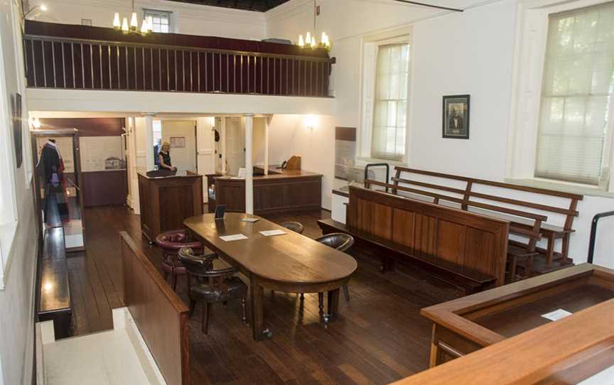 Court Room at the Old Court House Perth