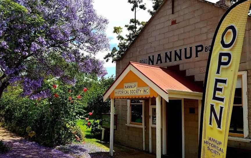 Nannup Historical Society, Tourist attractions in Nannup-town