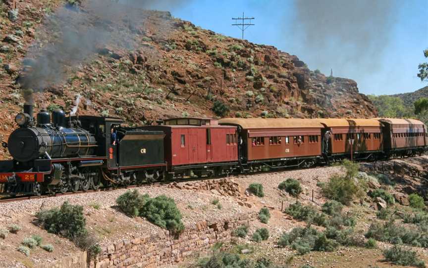 Pichi Richi Railway, Darwin;Quorn, SA