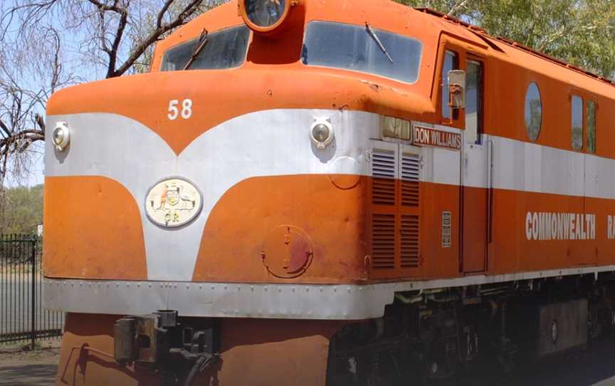 National Road Transport Hall of Fame & Old Ghan Train Museum, Attractions in Arumbera