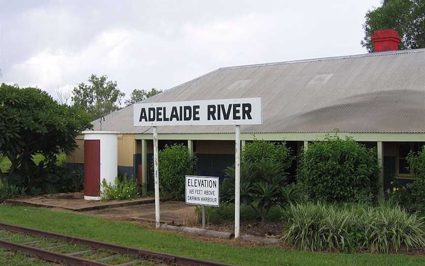 Adelaide River railway station, Attractions in Adelaide River
