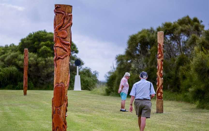 Aboriginal Carved Poles Callala and Crookhaven Heads, Attractions in Callala Beach