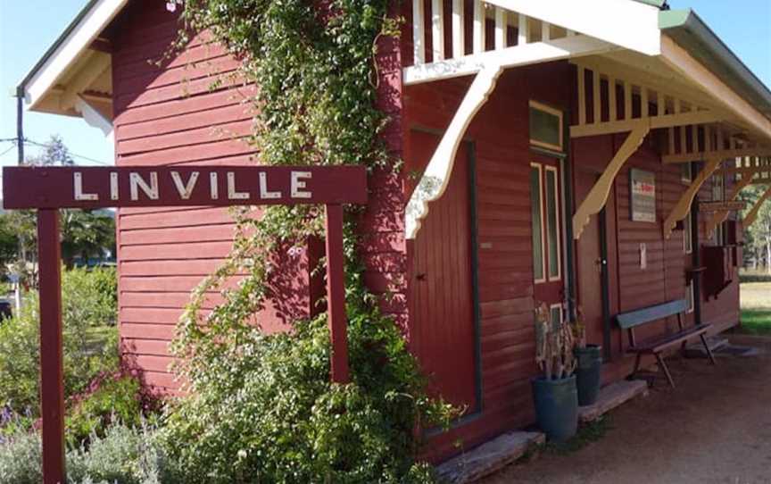 Brisbane Valley Rail Trail Linville Trailhead, Attractions in Linville
