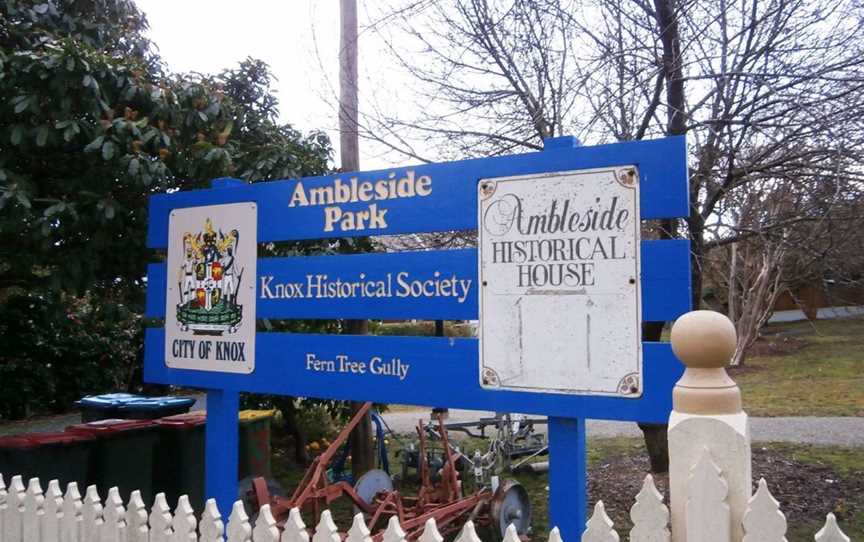 Ambleside Park Homestead, Attractions in Ferntree Gully