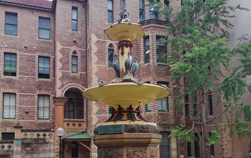 Robert Brough Memorial Fountain, Attractions in Sydney CBD