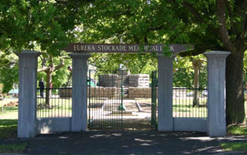 Eureka Stockade Gardens, Attractions in Ballarat East