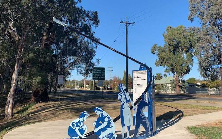 The WAAAF (Women's Auxiliary Australian Air Force) Creek Walk, Attractions in Tocumwal