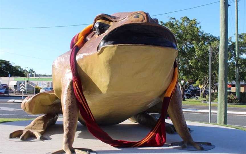 Sarina Big Cane Toad, Tourist attractions in Sarina