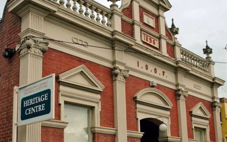 Heritage Centre, Attractions in Camperdown