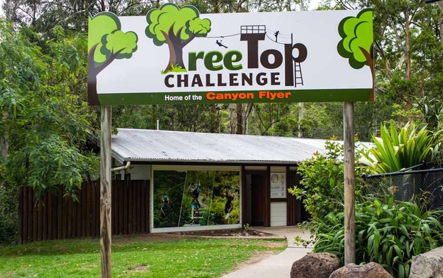 TreeTop Challenge Gold Coast - Australia's Largest Adventure Park, Tamborine Mountain, qld