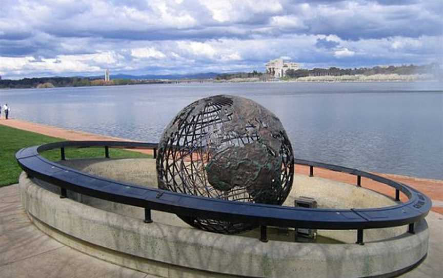 Captain Cook Memorial Globe, Canberra, ACT