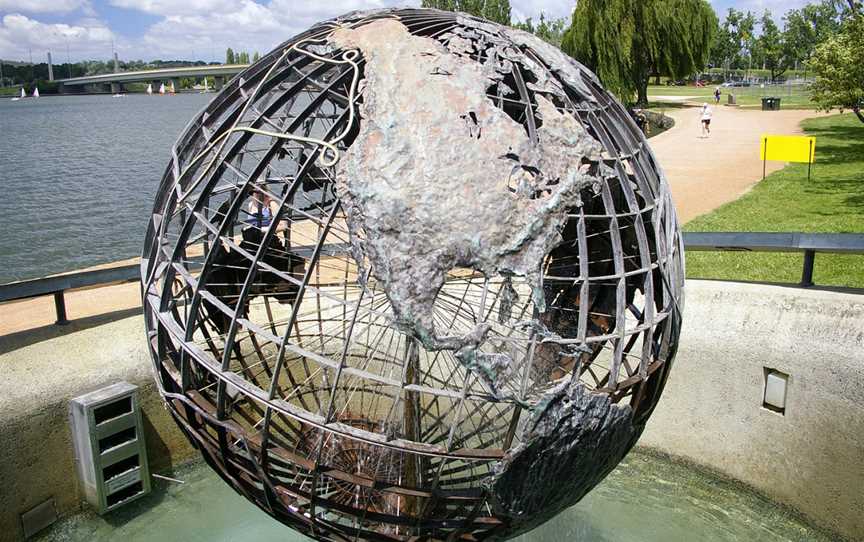 Captain Cook Memorial Globe, Canberra, ACT