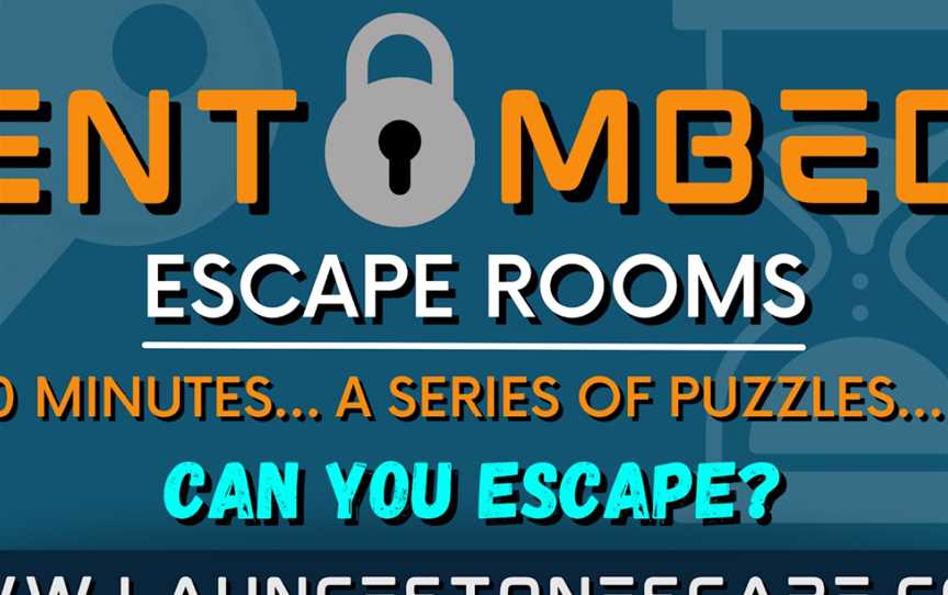 Entombed Escape Rooms, Kings Meadows, TAS
