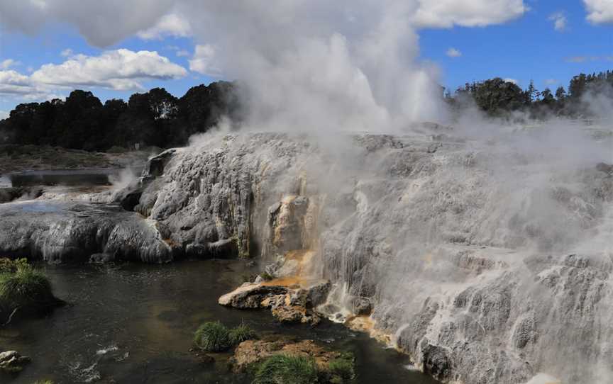Geothermal Valley Te Puia, Rotorua, New Zealand