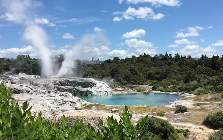 Geothermal Valley Te Puia, Rotorua, New Zealand