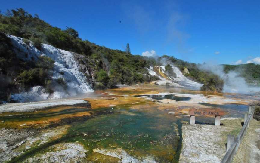 Orakei Korako Geothermal Park & Cave, Taupo, New Zealand