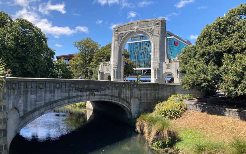 Bridge of Remembrance, Christchurch, New Zealand