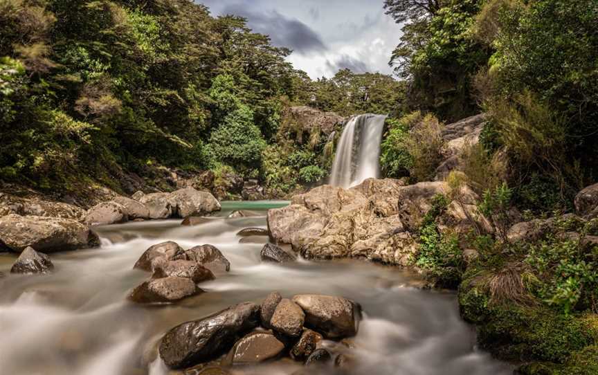 Tawhai Falls (Gollums Pool), Waimarino, New Zealand