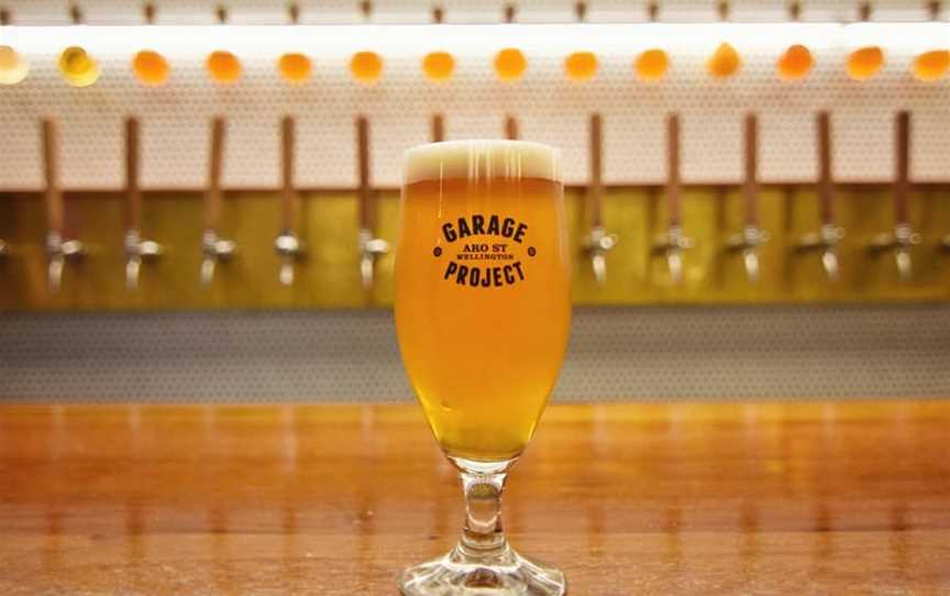 Garage Project Taproom: 91 Aro, Aro Valley, New Zealand