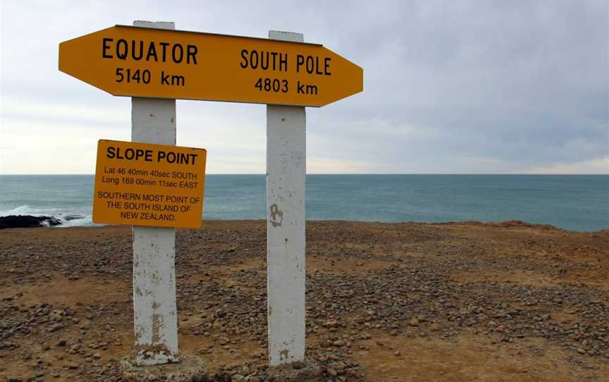 Slope Point's End, Slope Point, New Zealand
