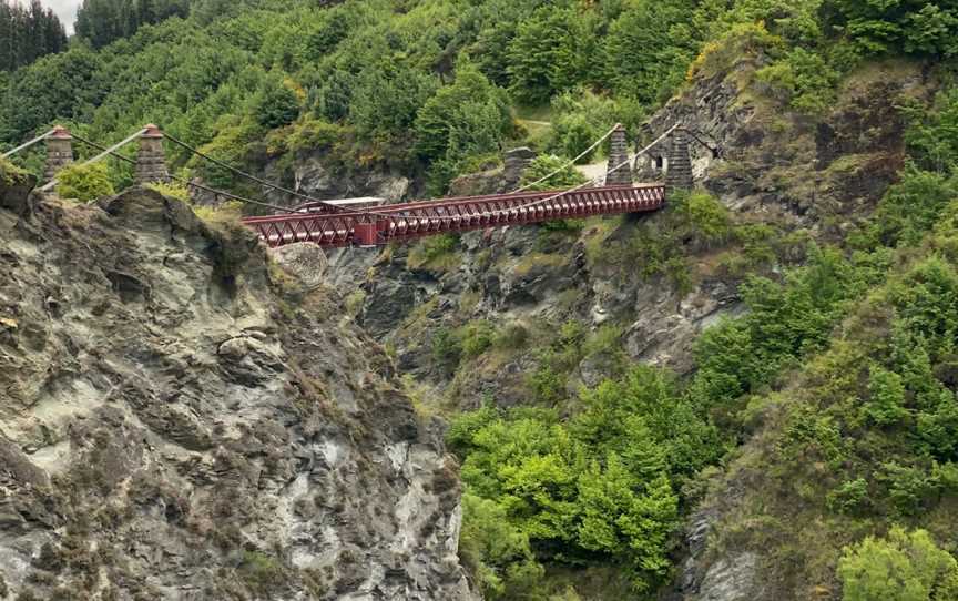 Kawarau Gorge Suspension Bridge, Arrow Junction, New Zealand