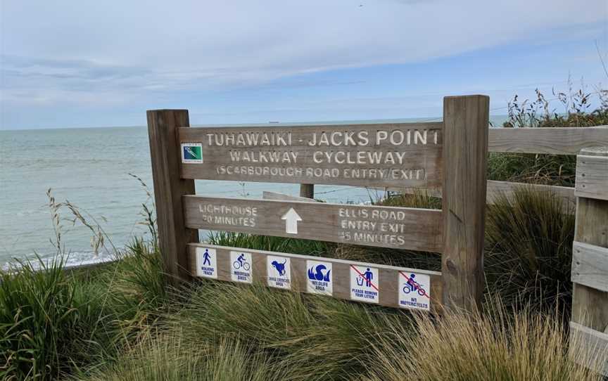 Tuhawaiki Point (Jack's) Lighthouse, Scarborough, New Zealand