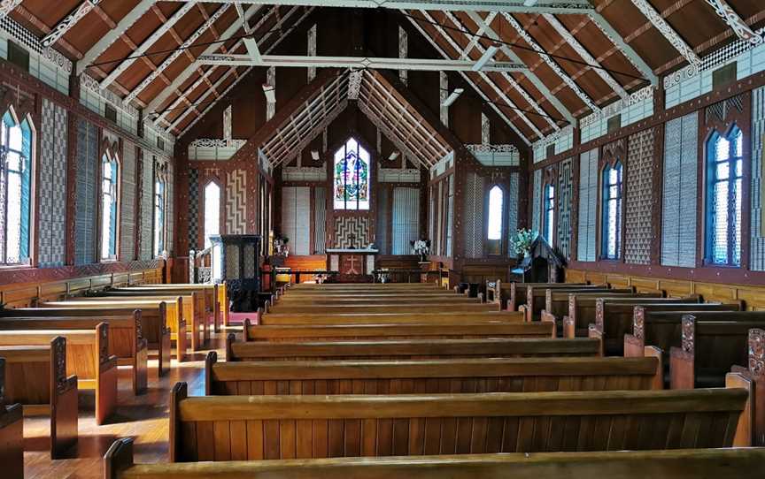 St Mary's Church Tiktiki, Waiapu River Valley, New Zealand