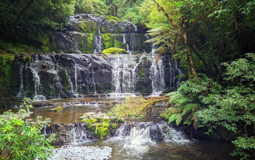Purakanui Falls, Owaka, New Zealand