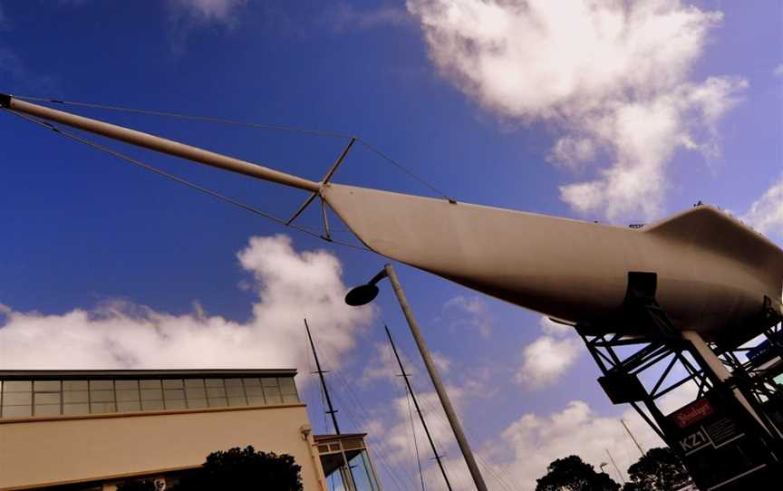 KZ1 Team New Zealand America's Cup Yacht, Auckland, New Zealand