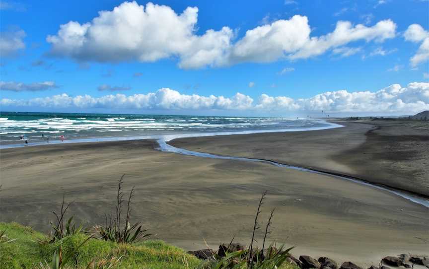 Muriwai Beach Scenic Roadside Lookout, Muriwai, New Zealand