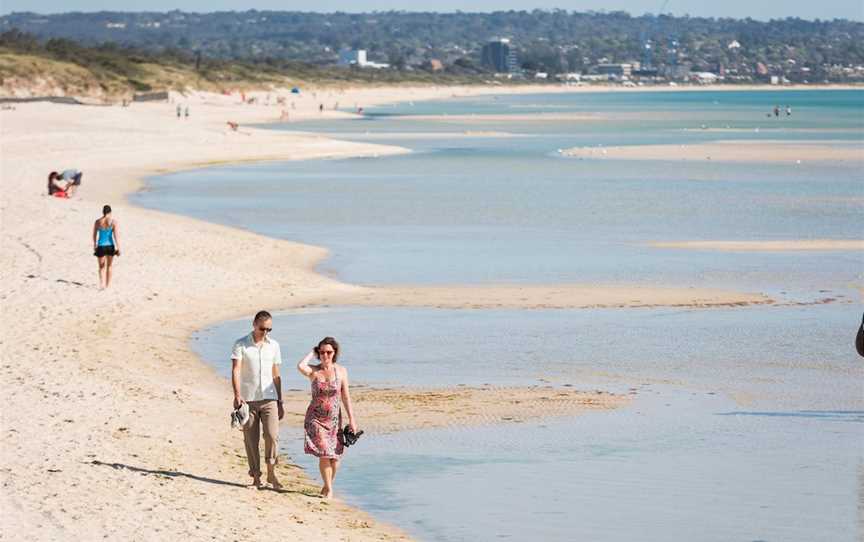 Seaford Beach and Pier, Seaford, VIC