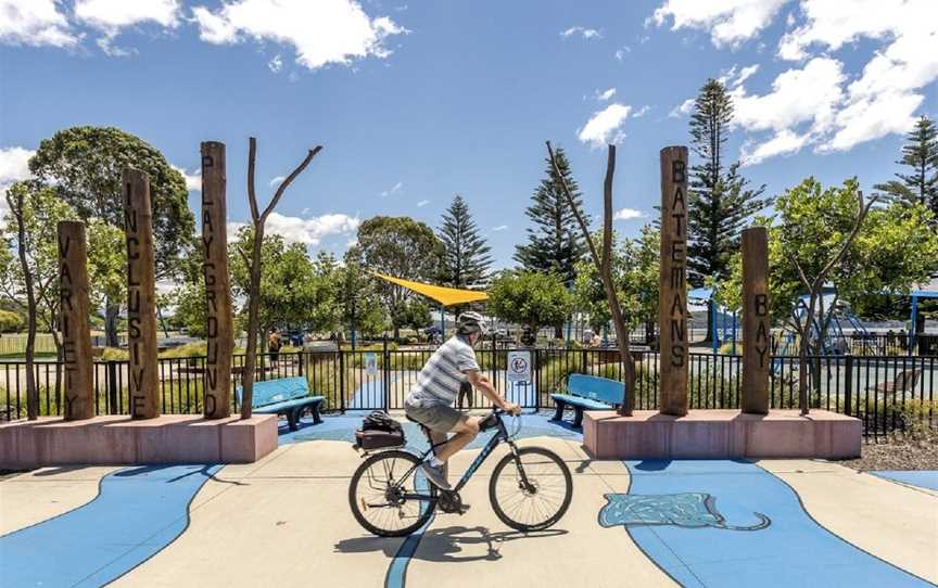 Corrigans Beach Reserve Park and Accessible Playground, Batehaven, NSW
