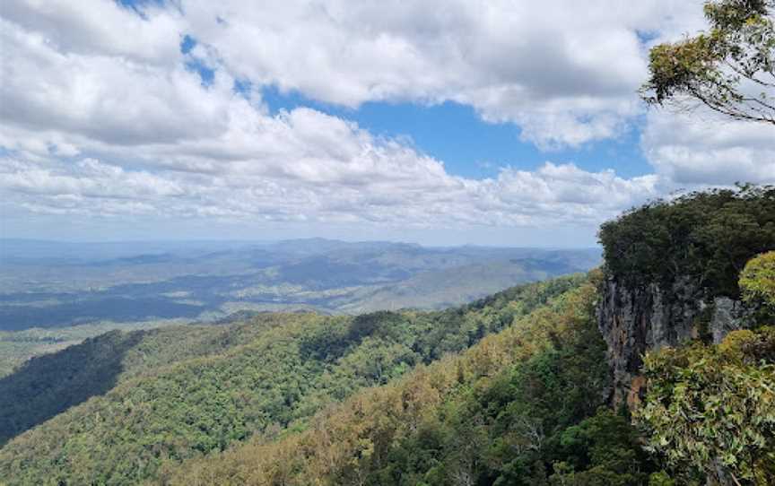 1945 crash site of Beautiful Betsy, Kroombit Tops, Valentine Plains, QLD