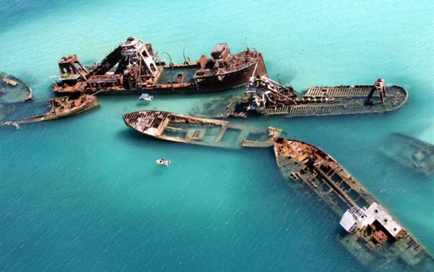 Tangalooma Wrecks, Moreton Island, QLD