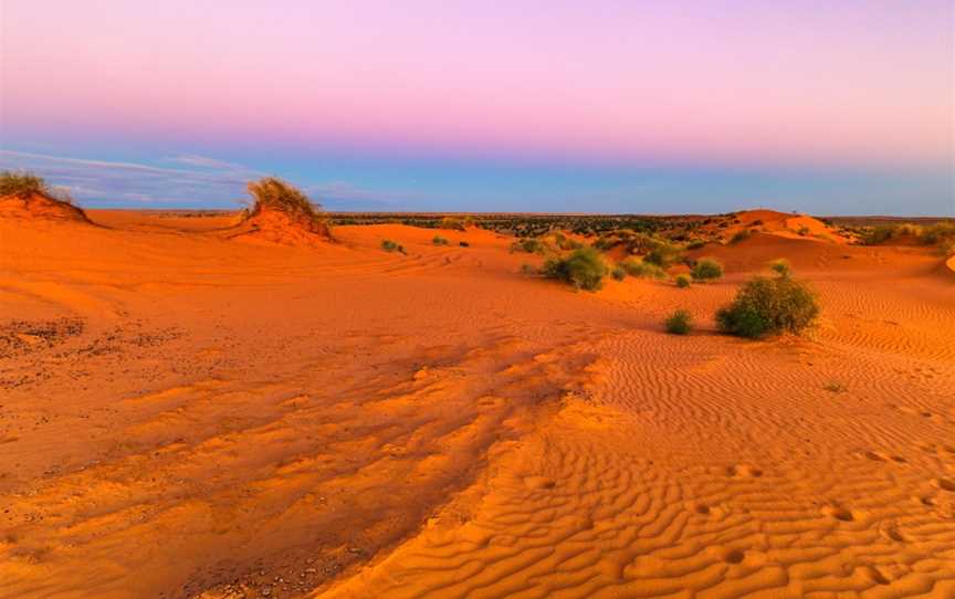 Big Red Sand Dune, Birdsville, QLD