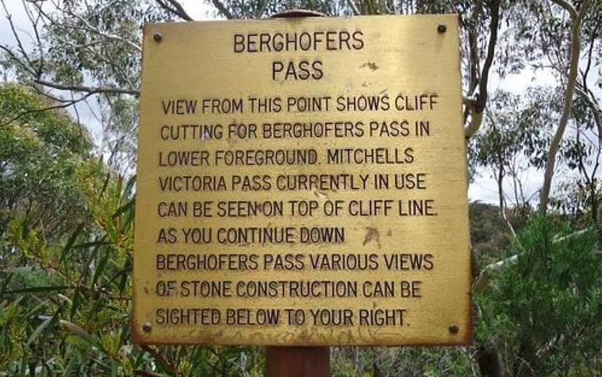 Berghofer's Pass, Lithgow, NSW