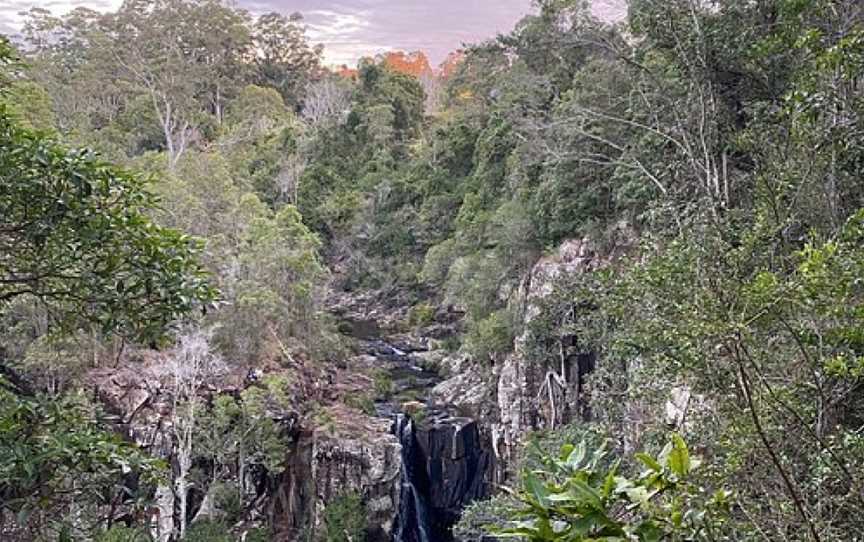Denham Reserve Scenic Reserve Waterfalls, Beechmont, QLD