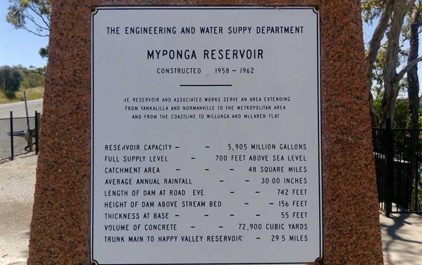 Myponga Reservoir, Myponga, SA
