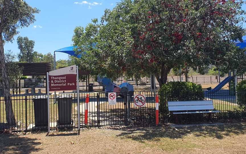 Thangool Memorial Park, Thangool, QLD